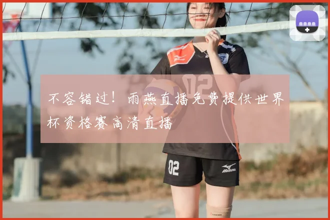 不容错过！雨燕直播免费提供世界杯资格赛高清直播